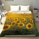 thumbnail image 2 of Juego de cama girasol sencillo, 2 of 4