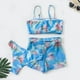 thumbnail image 4 of Trajes de baño tankini para mujer, traje de baño de tres piezas para mujer, traje de baño de vendaje sólido push-up acolchado, conjunto de ropa de playa, 4 of 7