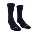 thumbnail image 2 of MERGE4 REPREVE® Deep Sea Large Crew Socks for Men and Women Solid Color Compression Comfort, 2 of 6