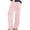 Pink, variant on Busydd Women's Pants Casual Loose Fuzzy Pants Fashion Star Print Pajama Pants Elastic Waist Straight Leg Hiking Pants Warm Fleece Pajama Pants Trousers