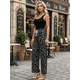 thumbnail image 4 of Pants Mujer Corte Ancho Unitalla Diseño Moderno y Fresco para Verano, 4 of 5