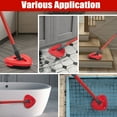 thumbnail image 3 of NEWE Scrubber Mop Brush Attachments Head 2 Pcs for 1 Tank System (Orange), 3 of 7