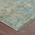 thumbnail image 3 of Addison Rugs Mayfield Premium Machine Washable Transitional Floral Teal Rectangle Rug, 10' x 14', 3 of 6