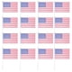 thumbnail image 1 of 100pcs Stick Flag Mini American Stick Flag American Hand Held Stick Flags, 1 of 3