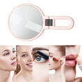 thumbnail image 4 of Makeup Mirror,Mirror Handle Portable Handheld Mirror Handle Mirror Pedestal Makeup Hand Mirror Pedestal 10x/15x Handheld Mirror Portable Hand Mirror Dsfen Mirror Eryue 10x/15x Huiop, 4 of 6