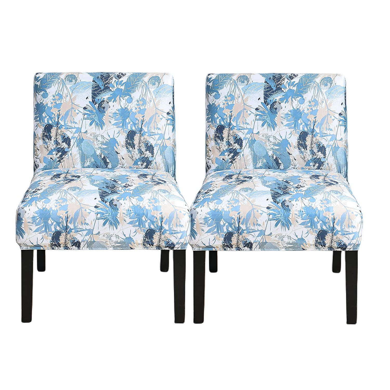 Armless Chair Slipcover Stretch Armless Accent Chair Covers Removable