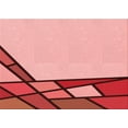 thumbnail image 1 of Ahgly Company Indoor Rectangle Patterned Grapefruit Red Area Rugs, 5' x 7', 1 of 1