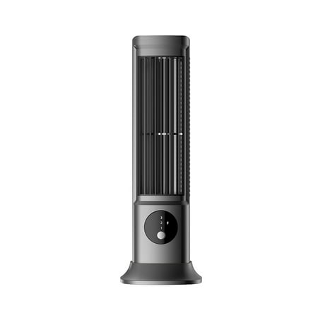 

LuoYinDa Small Fans Oscillating Tower Fan Quiet USB Desk Fan with 3 Wind Speeds Small Bladeless Electric Fan for Room Bedroom Home Office Outdoor