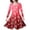 Red, variant on Girl Christmas Dress Crew Neck Long Sleeve Dress Winter Outfits Baby Christmas Outfit Party Dress for Girls 6-7 Years