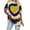 Yellow, variant on Womens Oversized Tee Shirts Tie Dye Shirt Short Sleeve Casual Summer Tops Y2k Going Out Outfits Blue, 5XL