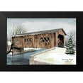 thumbnail image 2 of Jacobs, Billy 14x11 Black Modern Framed Museum Art Print Titled - The Kissing Bridge, 2 of 5