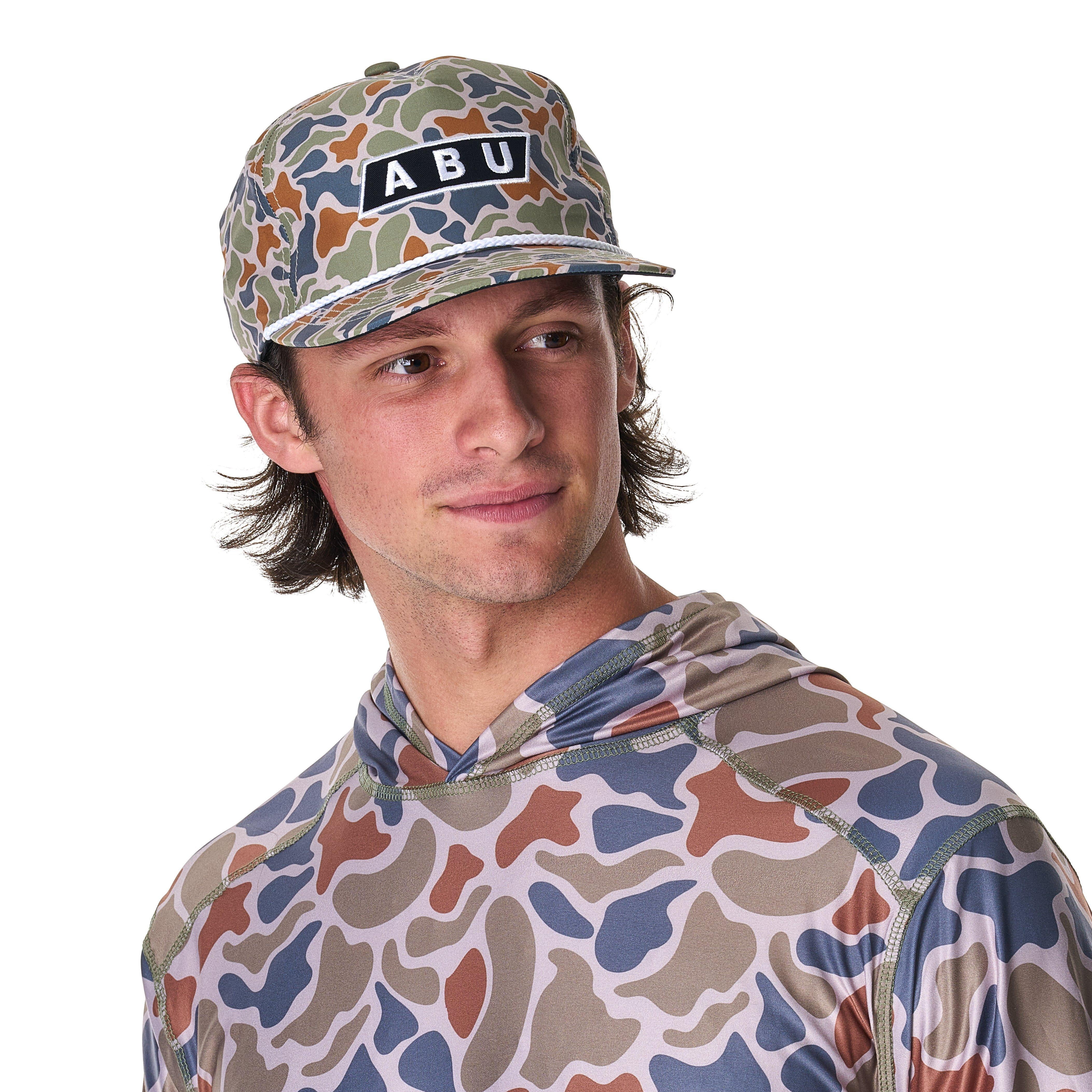 Abu Garcia ABU Performance Sun Hoodie, Size S (Green Camo)