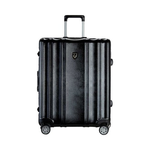 Travelers Club 20" rolling carryon suitcase w/ lightweight aluminum