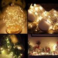 thumbnail image 3 of 3M 30LED Button Battery Copper Wire String Light Fairy Lamp Wedding Party Festivals Decoration warm white light, 3 of 7