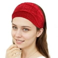 thumbnail image 4 of Unique Bargains 1 Pc Headband Thin Wide Hairband for Women Red, 4 of 5