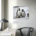 thumbnail image 3 of COMIO Baby Penguin Pictures Canvas Painting Wall Art Decor Poster Print Modern Home Animal Art Prints With Framed, 3 of 4