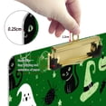 thumbnail image 3 of 12.5" x 9" Acrylic Clipboard with Silver Metal Clip Office and Classroom Essential Green Halloween-themed Pattern, 3 of 8