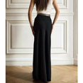 thumbnail image 3 of Women's Satin High Waisted Maxi Skirts A Line Long Skirt, 3 of 5