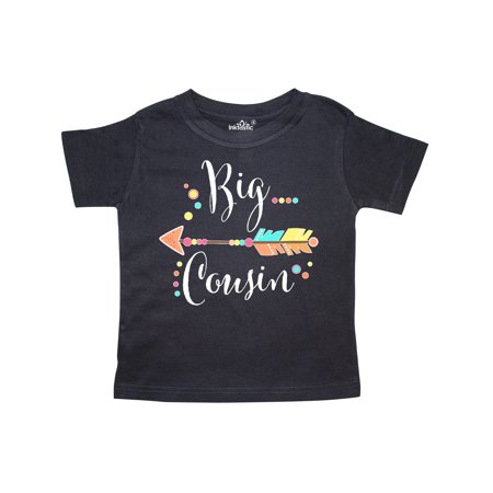 

Inktastic Big Cousin- dots and arrow Gift Toddler Boy or Toddler Girl T-Shirt