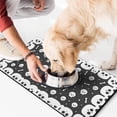 thumbnail image 2 of Pumpkin Spooky Dog Mat for Food and Water Happy Halloween Absorbent No-Slip 17x30 Inch Cat Food Mat Cat Mat for Food EcoFriendly Durable Pet Placemat, 2 of 7