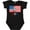 AB-Black, variant on USA Soccer Boys or Girls Baby Bodysuit