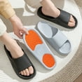 thumbnail image 5 of Non-slip slippers for the elderly female pregnant women Summer home indoor bathroom bath non-slip slippers for men-Black-43-44, 5 of 5