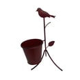 thumbnail image 3 of Maceta de metal para flores, resistente, creativa y rústica, ideal para terraza, jardín, césped, porche, granja., 3 of 8