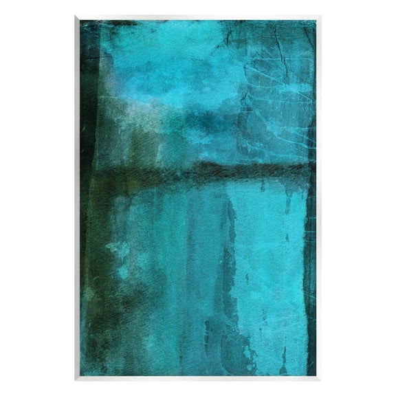 Abstract Blue Lake Landscape Abstract Graphic Art Unframed Art Print Wall Art