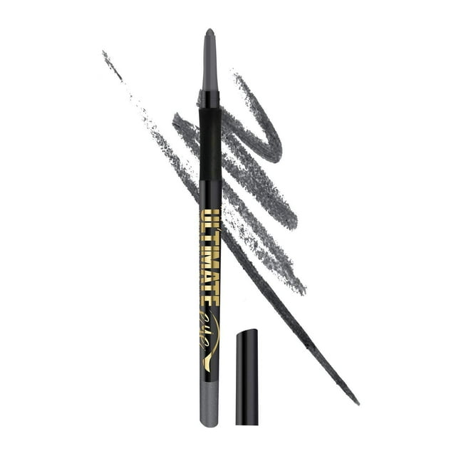 Delineador de ojos L.A. Girl Ultimate Intense Stay Auto Continuous Charcoal