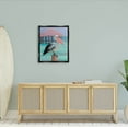 thumbnail image 2 of Stupell Industries Tropical Perched Pelican Painting Jet Black Floating Framed Canvas Print Wall Art, Design by Ziwei Li, 2 of 6