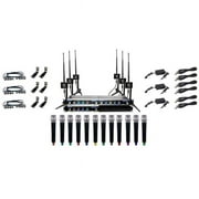 VocoPro, 16 System, coaxial, BOOST-ACAPELLA-12-600ft. Long-Range Digital, Wireless Microphone Package BOOST-ACAPELLA-12