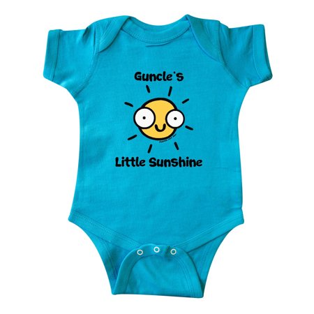 

Inktastic Guncles Little Sunshine Gift Baby Boy or Baby Girl Bodysuit