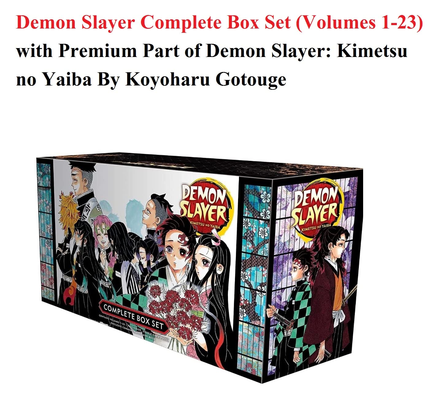 DEMON SLAYER : Kimetsu No Yaiba Manga by Koyoharu Gotouge Volume 1-23