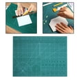 thumbnail image 4 of GUOOL Tapis de Coupe et Ensemble de Coupe Rotatif - Lot de 2, Vert Émeraude, 2 Pcs, 4 of 9