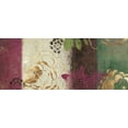 thumbnail image 2 of Jensen, Asia 24x12 Gold Ornate Wood Framed with Double Matting Museum Art Print Titled - Jacquard II - Mini, 2 of 4
