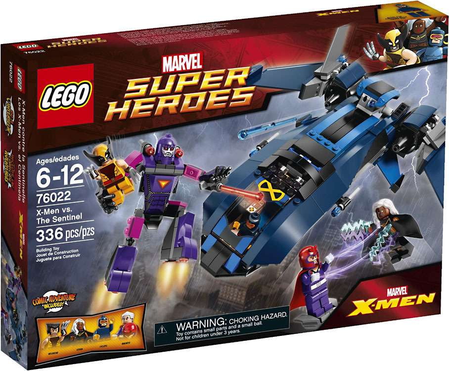LEGO Superheroes 76022 X Men vs The Sentinel Building Set