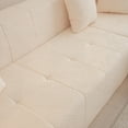thumbnail image 3 of [Premium Comfort]105.5" Modular L-Shaped Sectional Sofa with Deep Seat & Chaise, 3 of 11
