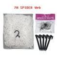 thumbnail image 2 of Halloween Giant Large Huge Spider/Web Props Outdoor Yard Decor Scary Decorations, 2 of 6