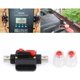thumbnail image 5 of Red de almacenamiento para maletero de coche, 4 piezas Organizador de bolsillo para maletero de coche, bolsa de red de almacenamiento para coche con adhesivo mágico elástico para bolsa de equipaje de, 5 of 5