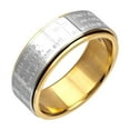 thumbnail image 2 of Women Stainless Steel Lord's Prayer Spinner Fashion Ring (Size 13), 2 of 2