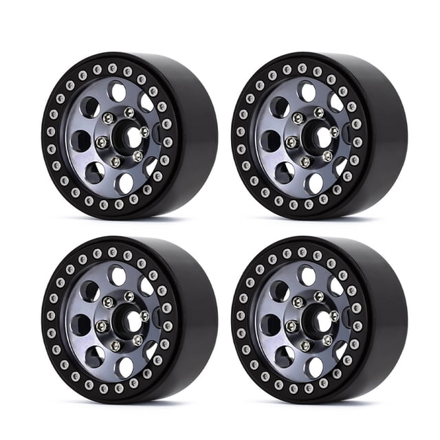 Llantas Aleación de aluminio Remo Rim Badlock 2.2 Pulgadas Rimas de llantas 4pcs Para Trax4 SCX10 90046 AXI03007 Redcat Gen8 1/10 de control de automóvil remoto remoto