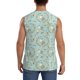 thumbnail image 4 of Balery Cute Honeybees Camisetas sin mangas para hombre, absorbe la humedad y protege contra el mal olor.-Small, 4 of 7