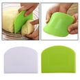 thumbnail image 3 of Tongina 2xDough Bowl Bake Kitchen Tools Pizza Cutter Chopper 2pc , Green White, 3 Pcs, 3 of 7