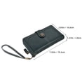 thumbnail image 2 of Greenadscape Billetera Con Cremallera Para Mujer Cartera Monedas Y Resistente, 2 of 8