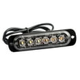 thumbnail image 2 of Waterproof 18W 17 Patterns Car 6 LED Universal Strobe Flash Light - White, 112x28mm, 2 of 10