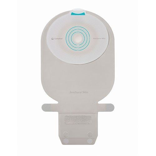 SenSura Mio Flat MAXI One-Piece Drainable Pouch, 1-1/8 Inch Stoma (BX/10)