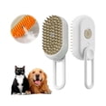 thumbnail image 1 of HAYAN Pet Steam Groomer Brush Electric,Electric Cat Grooming Brush for Pets Hair Massaging Cleaning Shedding,Pet Steam Brushes Hair Removal Comb for Cats Dogs Grooming Supplies (white*), 1 of 1