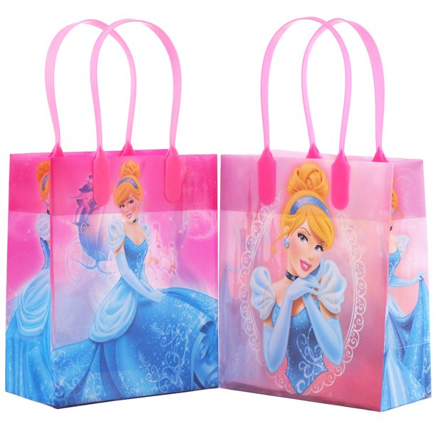 Disney Princess Cinderella Party Favor Goodie Small Gift Bags 12