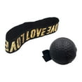 thumbnail image 3 of Pelota de reflejo de boxeo Colamx entrenador de boxeo con diadema bola negra, 3 of 8