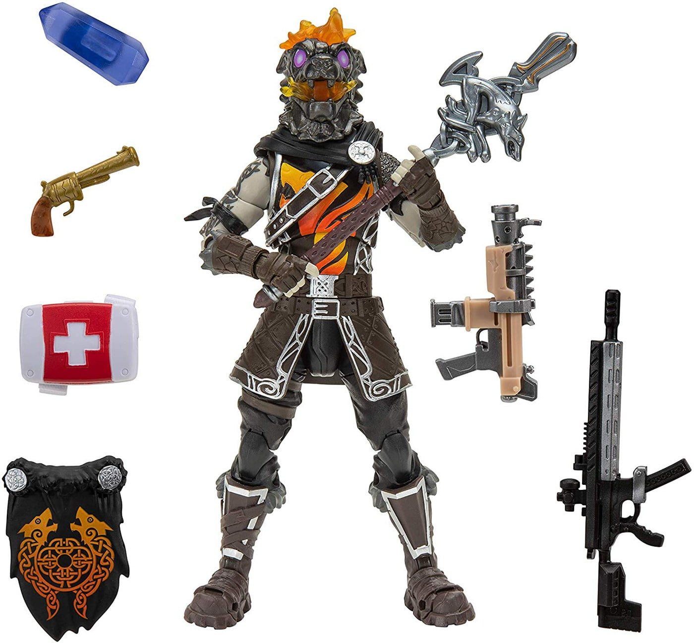 Jazwares Molten Battle Hound Action Figure Set Molten Battle Hound Multicolor 8 Count
